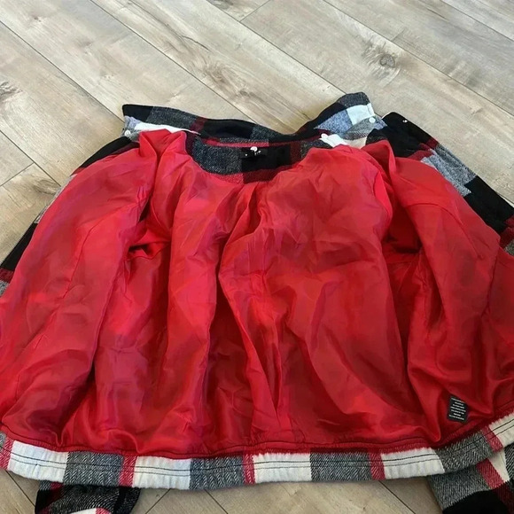 Torrid Plaid Checkered Wool Bomber Jacket Sz 2 (2X) - Picture 12 of 13